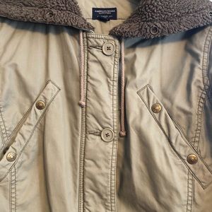 Winter coat - army motif style